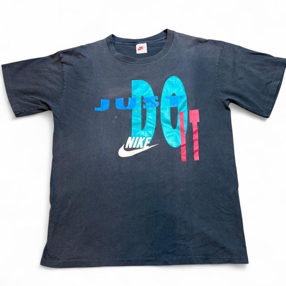 Vintage Nike 1992 Earth Day "Just Do It" T-shirt single stitch size XL